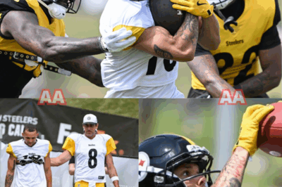 Rodgers Slams Teammate Roman Wilson: “He’s Talented But Clueless” – Tensions Reportedly Exploding Inside Steelers Camp!