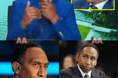 “Did Stephen A. Smith Just Spit Out a Tooth? First Take Set Plunges Into Pure Mayhem as Crew Members Freeze in Horror While Viewers Replay the Bizarre Moment Thousands of Times Online”