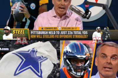 “Colin Cowherd Predicts Cowboys’ Super Bowl Dreams Will Vanish Faster Than a Texas Sunset, Sparking Panic Among Fans Who Fear Dak Prescott Could Be Playing His Last Season in Dallas”