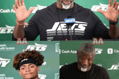 “Jets Coach Explodes in Heated Rant: Aaron Glenn Publicly Shuts Down Media Circus Over Justin Fields’ Struggles, Locker Room Divided and Fans Shocked by His Explosive Words”