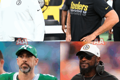 “Aaron Rodgers Sparks Controversy as Reports Claim He Violated Tomlin’s Golden Rule — Steelers Stay Silent, Fans Demand the Truth Behind the Explosive Allegations”