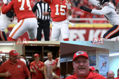 Andy Reid Drops Stunning Postgame Bombshell After Chiefs Humiliate Bears—Reporters Say Locker Room Exploded With Cheers as Coach Revealed ‘Fantastic’ News That Could Change Season’s Entire Outlook!!!