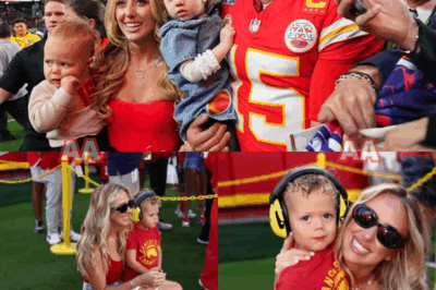 “NFL World Melts as Brittany Mahomes and Kids Steal Spotlight at Chiefs Preseason Game While Cheering for Patrick — Fans Say Her Reaction Was Even More Entertaining Than the Action on the Field”