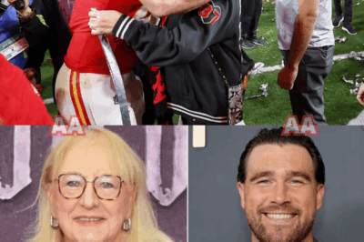 “Travis Kelce disappears from public eye, returns with unbelievable body change – Donna Kelce confirms her son ‘hid away’ for weeks to prepare for top-secret plan”