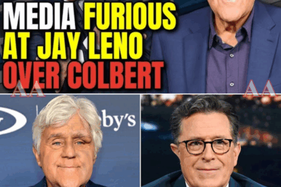 🔥 The late-night war ignites as Jay Leno and Stephen Colbert’s explosive feud takes center stage — sparking a fiery media storm with journalists raging that “Orange Man” is to blame. The shocking clash has fans divided and the entertainment world bracing for more drama|KF