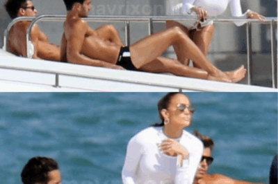 Jennifer Lopez was caught in an unexpectedly intimate moment with two unknown men on a yacht in Miami – These exclusive photos will leave you speechless!