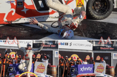 NASCAR Driver Connor Zilisch Injured in Brutal Post-Race Fall, Breaking Collarbone During Victory Celebration—Fans Stunned by the Horrific Accident as Medics Rush to Help, While the Young Racing Phenom Speaks Out With a Heartfelt Thank-You and Faces Tough Questions About His Comeback Timeline – watch full video|kf