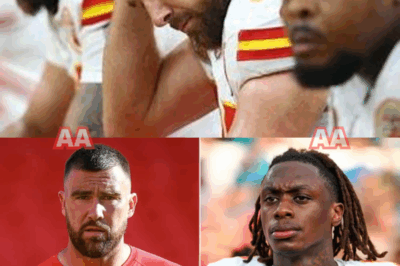 “NFL in Shock: Travis Kelce Reportedly ‘Broke Down in Tears’ After Hit That Left Xavier Worthy on the Brink of a Season-Ending Injury — Teammates Say He Couldn’t Stop Apologizing”