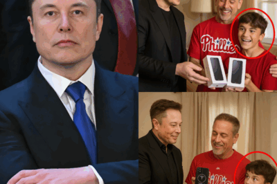 BREAKING SHOCK: Elon Musk Stuns America by Rewarding Phillies ‘Karen’ Victims — Father and Son to Receive 2 Tesla Pi Phones PLUS a Secret ‘Life-Changing’ Gift He Refuses to Reveal Until the Big Moment|KF