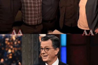 Stephen Colbert’s so-called “final monologue” turned into a jaw-dropping rebellion that shook late-night TV to its core. With one brutal line, he exposed the hidden rot inside the networks — and then the impossible happened. Jimmy Fallon, Seth Meyers, John Oliver, and Jon Stewart walked onstage, not to crack jokes, but to stand with him. Within hours, the footage went viral, sparking rumors of blacklists, censorship, and corporate sabotage. Was Colbert silenced for comedy — or for telling the truth no network wanted aired?|KF