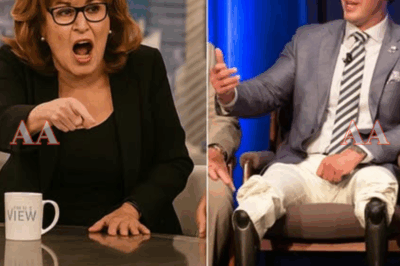 💥 “STOP THE CAMERAS!” Joy Behar shouted — but the damage was done. Johnny Joey Jones didn’t just walk onto The View — he blew it wide open. When Joy tried to end the segment, Johnny stared straight into the lens:  “I’m not here to be liked — I’m here to say what YOU won’t.”  The audience froze. Ana Navarro fired back. Johnny didn’t blink.  “Toxic isn’t telling the truth. Toxic is lying for ratings.”  Then — the line that ended it all:  “You wanted a clown. You got a soldier. Keep your stage — I’m done.”  He walked off. No apology. No fear. Just a nation divided and a truth unleashed. 🇺🇸 Because that wasn’t an interview — it was an explosion|KF