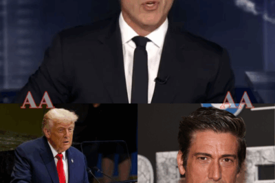David Muir Stuns America — The Anchor Who Stopped His Show to Deliver a Crushing Blow to Donald Trump|KF