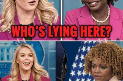 “You can spin the truth, Karine — but not while I’m standing here.” 💥 The White House press room turned into a battleground when Karoline Leavitt went toe-to-toe with Karine Jean-Pierre — and what started as a routine Q&A exploded into a full-blown confrontation. Accusations flew. Facts clashed. Cameras kept rolling. And when Karoline dropped the receipts, even reporters in the back gasped. By the end, KJP wasn’t answering — she was surviving|KF