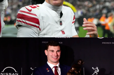 Jaxson Dart breaks his silence on his future amid Fernando Mendoza draft buzz and the Giants’ historic slump, hinting at what comes next for the rising QB.