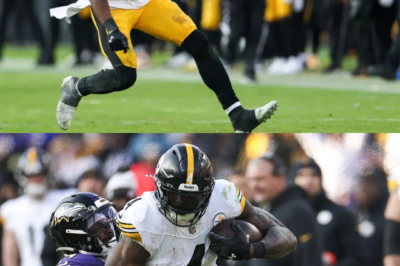 Steelers’ DK Metcalf hospitalized with stomach pains after a hard-fought road win over the Ravens — a shocking turn that casts a shadow over the triumph and raises urgent questions about the star player’s health and season outlook.