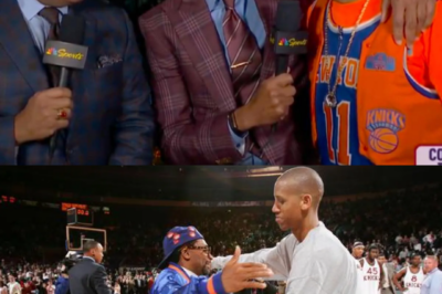 In a Surprise Reunion That Ignites Old Memories, Reggie Miller and Spike Lee Light Up NBC’s Knicks–Celtics Pregame Show — Trading Playful Jabs, Legendary Banter, and a Shocking ‘Nothing but Love’ Moment That Leaves Fans Wondering What Spark Truly Still Burns Between the Iconic Rivals