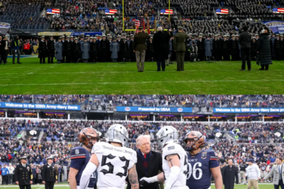 Trump attends the annual Army-Navy game hours after condemning a deadly Syria ambush that killed three Americans and vowing serious retaliation.