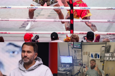 Eddie Hearn responds to talk of Jake Paul ‘wobbling’ Anthony Joshua and reveals what he found strangely telling in the aftermath of their blockbuster fight.