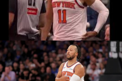 Jalen Brunson fires back after a heated exchange with a Raptors fan — then instantly proves his point with a cold-blooded response on the court.