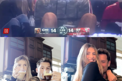 Nick Bosa is spotted with his stunning model girlfriend during the 49ers’ shootout win over the Bears, fueling fresh buzz about the NFL star’s love life.