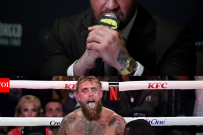 Conor McGregor fires a brutal Christmas dig at Jake Paul in a now-deleted post after the Anthony Joshua KO loss, pouring salt in an already painful defeat.