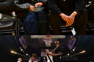 Jay-Z and Blue Ivy turn heads at the Lakers–Spurs showdown, commanding courtside attention as fans buzz over the father-daughter duo’s rare appearance.