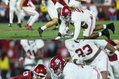 An Oklahoma punter appeared to forget how to do his job in a chaotic CFP moment that completely flipped momentum and ignited a stunning Alabama rally.