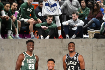 Giannis Antetokounmpo takes center stage off the court, meeting with Bucks teammates to clear the air on swirling trade rumors — a pivotal moment of leadership, transparency, and tension as Milwaukee navigates uncertainty around its superstar.
