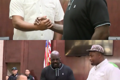 NBA icon Shaquille O’Neal steps in to help 7-foot-3 police recruit who missed passing by one point, keeping his dream alive of becoming the tallest cop in Texas.