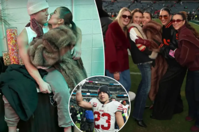 Olivia Culpo’s two-word reaction steals the spotlight after the 49ers’ thrilling playoff win over the Eagles, igniting buzz across social media