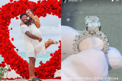 Giants running back Tyrone Tracy announces engagement to longtime girlfriend Zoe Rollon, sharing a joyful milestone off the field with fans