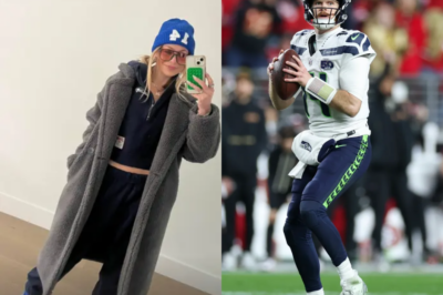 From the stands to the storybook finish: Sam Darnold’s fiancée soaks in the Seahawks’ thrilling, title-clinching win — signing off, “and to all a good night”