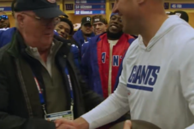 Amid his ongoing cancer battle, Giants co-owner John Mara is handed the game ball in an emotional moment that underscored resiliency and rallied the home crowd