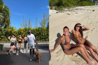 Fox NFL Sunday legend Michael Strahan’s daughters turn heads on vacation in stylish bikini looks, with fans ‘obsessed’ over their sun-soaked snaps