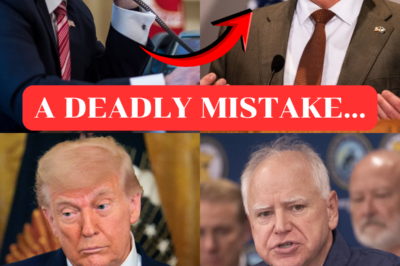 LEAKED DETAILS OF A LATE-NIGHT CALL ERUPT WITHOUT WARNING AS DONALD TRUMP UNLEASHES REVELATIONS THAT COULD UPEND MINNESOTA POLITICS, PUSHING TIM WALZ INTO THE EYE OF AN INVESTIGATIVE STORM. A DEADLY MISTAKE… (KF)  A single phone call shattered the silence of the night and triggered a chain reaction no one anticipated. What began behind closed doors now threatens to expose hidden calculations, fragile alliances, and decisions made under pressure. As whispers turn into headlines, the margin for denial shrinks by the hour. Every statement is dissected. Every move carries risk. The clock keeps ticking, and with each passing moment, the truth inches closer, carrying consequences that could permanently reshape reputations and redraw the political battlefield