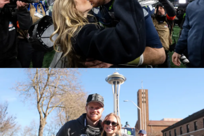 Sam Darnold already had his upcoming wedding on his mind immediately after Seahawks’ Super Bowl 2026 victory, sharing excitement amid celebrations