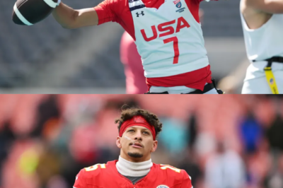 A bold claim is now being walked back — but not without stirring even more debate.  Darrell Doucette has responded after his headline-grabbing comment suggesting he was “better than” Patrick Mahomes — a statement that quickly went viral following a dominant showing against NFL talent.  After what many described as a humbling performance for the pros, Doucette’s confidence initially turned heads. But with the spotlight growing, his latest message appears to strike a different tone.  Rather than doubling down, he’s now clarifying what he meant — and why the comparison may have been taken out of context.  Still, the damage (or impact) has already been done.  Fans remain split between those who admire the confidence and those who see it as crossing a line, especially when Mahomes’ résumé speaks for itself.  As reactions continue pouring in, the conversation is far from over.  Because one part of Doucette’s follow-up is what’s really catching attention.  And it might completely change how people interpret the original claim.