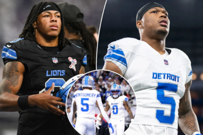 Jahmyr Gibbs Shares Emotional Reaction to David Montgomery Trade — The Detroit Lions Star Admits He Is “Heartbroken” as the Backfield Partnership Comes to an Unexpected End, Leaving Fans Reflecting on the Bond Between Teammates Beyond the Game.