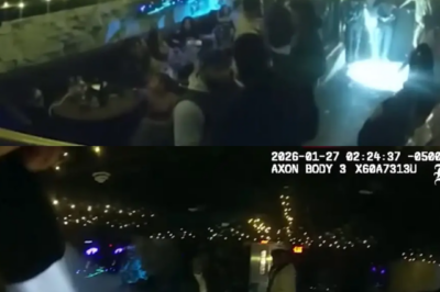 What was supposed to be a private celebration after a massive playoff moment is now drawing unexpected attention. Newly surfaced police bodycam footage is offering a rare glimpse inside an after-party tied to members of the New England Patriots following an AFC Championship celebration.  According to reports, the footage captured scenes from inside the gathering that included loud music, stacks of dollar bills, hookah smoke drifting through the room, and entertainers performing for guests as the party carried on late into the night.  At first glance, it looked like a typical high-energy victory celebration after one of the biggest games of the season. But once the bodycam video began circulating, people quickly started paying closer attention to what exactly was happening inside.  Some moments in the footage have sparked debate among fans online, with viewers pointing out details that weren’t immediately obvious.  So what exactly did the police camera capture that now has people talking?  The full video reveals the surprising scenes from that Patriots championship night.